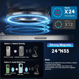 🚗✨ **360° Vacuum Magnetic Phone Holder** ✨📱  m