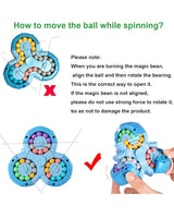 🌀 Magical Bean Spinner Puzzle Toy 🧠