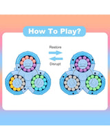 🌀 Magical Bean Spinner Puzzle Toy 🧠