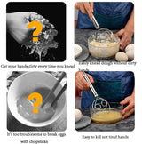 Stainless Steel Dutch Whisk 
BREAD MIXING TOOL