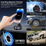 🚗✨ **360° Vacuum Magnetic Phone Holder** ✨📱  m