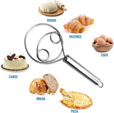 Stainless Steel Dutch Whisk 
BREAD MIXING TOOL