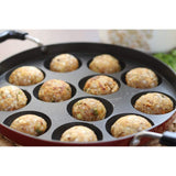 Non-stick appam maker with lid(12pits)easy release.low oil. Quick clean