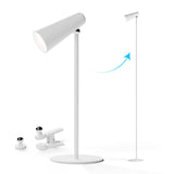 Table lamp for study with multiple attachments / touch controls