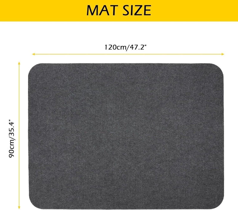 🪑 Chair Mat for Hard Floors | Easy‑Glide Desk Chair Floor Protector