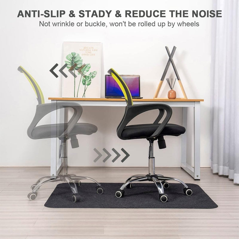 🪑 Chair Mat for Hard Floors | Easy‑Glide Desk Chair Floor Protector