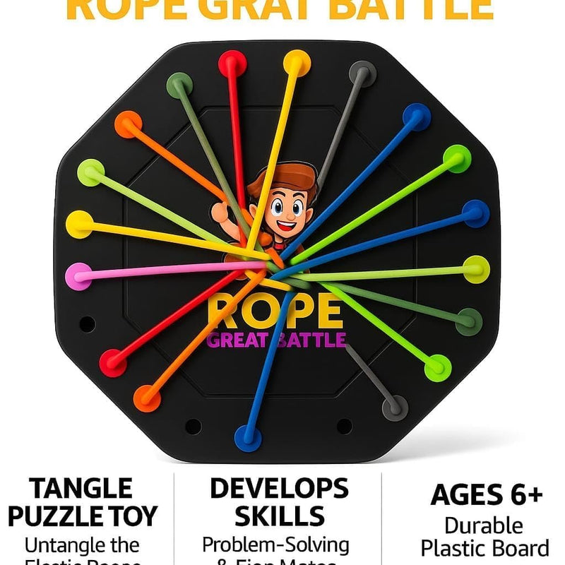 🪢 Rope Untying Challenge Puzzle 🧩