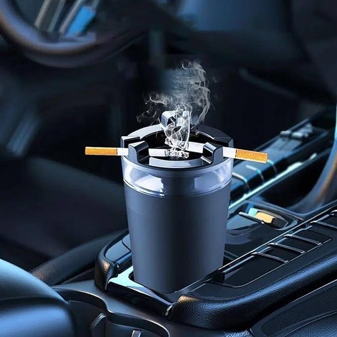 Portable Car Ashtray With Water Tank Smell Proof 🚗🚭