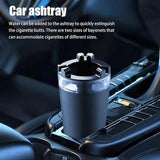 Portable Car Ashtray With Water Tank Smell Proof 🚗🚭