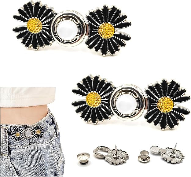Adjustable Jeans Button - The Perfect Waist Tightener!
