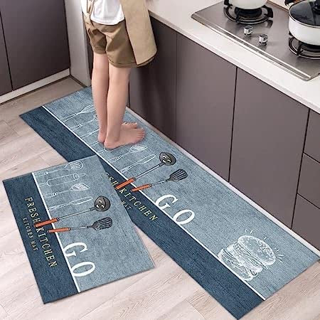 Kitchen 3D Rubber Abstract Floor Mat
PACK OF 2