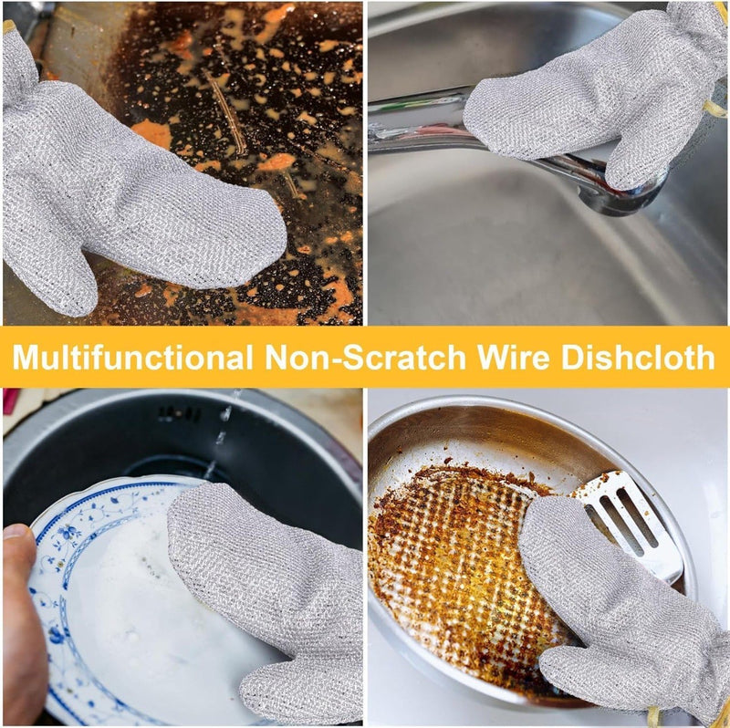 Wire Dishwashing Gloves