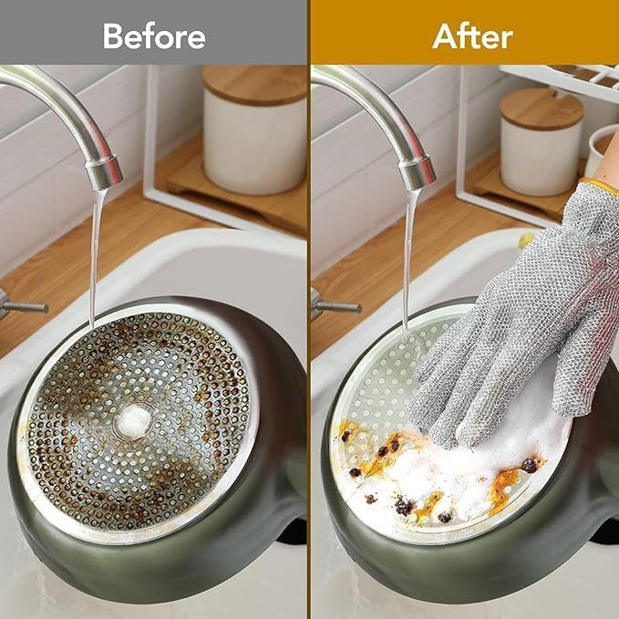 Wire Dishwashing Gloves