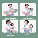 4 in 1 Adjustable baby carrier