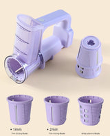 Electric Plastic Vegetable Cutter Slicer and Cheese Grater