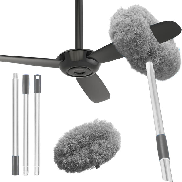 Fan Cleaner Brush with Long Rod