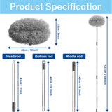 Fan Cleaner Brush with Long Rod