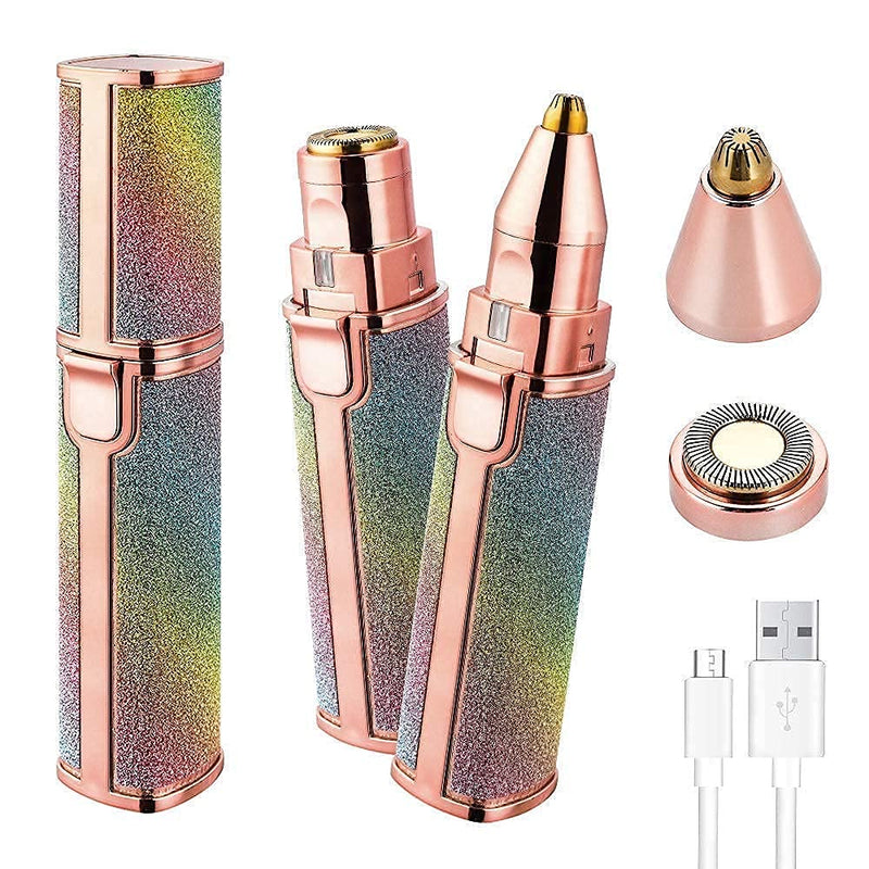 2 in 1 USB Flawless Trimmer Rainbow