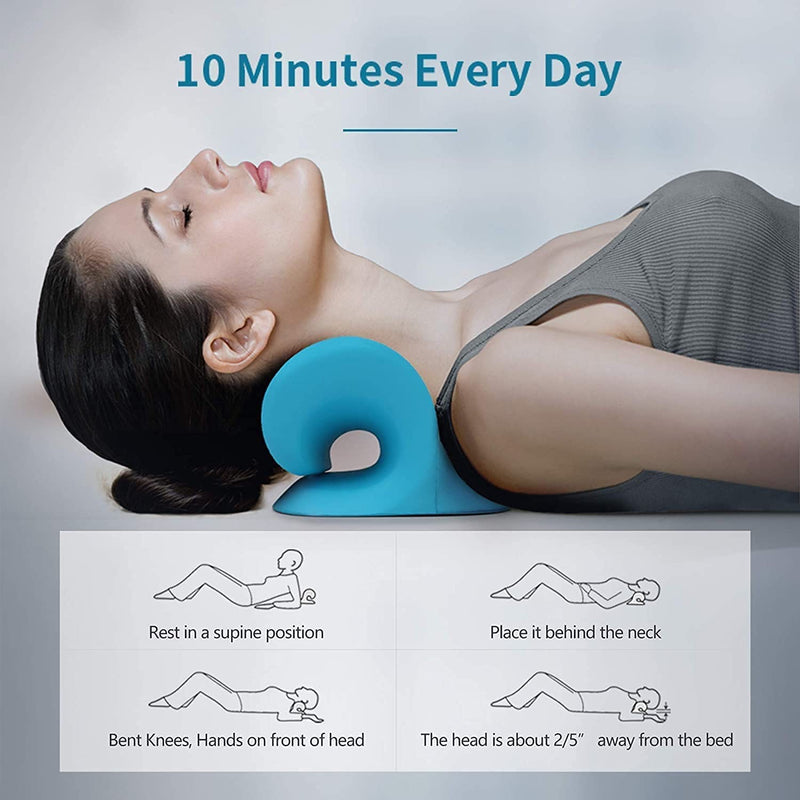 Neck Stretcher for Neck Pain Relief Pillow