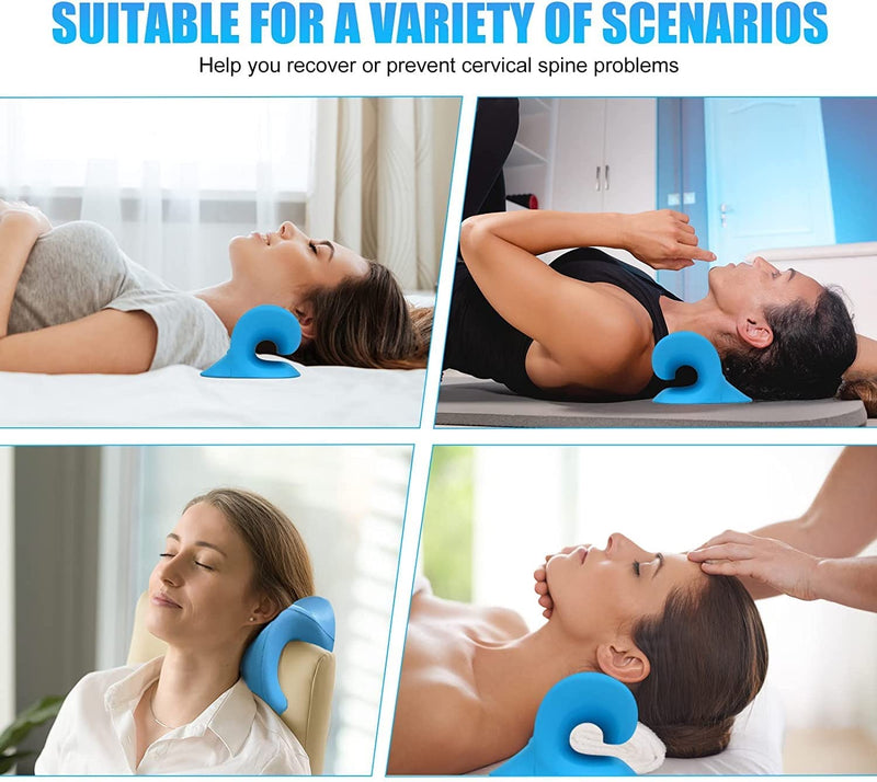 Neck Stretcher for Neck Pain Relief Pillow