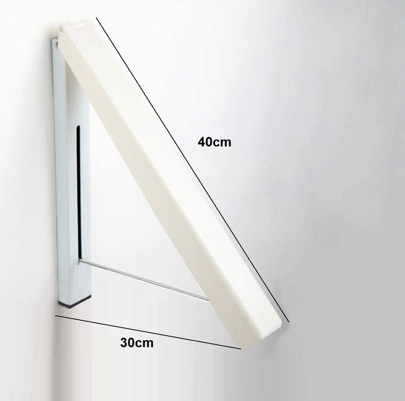 Wall Mountable Hidden Type Plastic Clothes Hanger