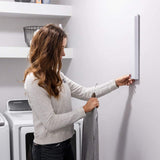 Wall Mountable Hidden Type Plastic Clothes Hanger