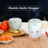🌿 **Mini Portable USB Recharging 250 ml Vegetable Cutter