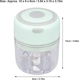 🌿 **Mini Portable USB Recharging 250 ml Vegetable Cutter