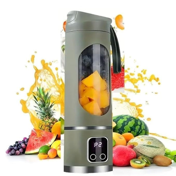 Portable Blender — Electric Juicer & Fruit Mixer (USB Rechargeable) 🍓🔋