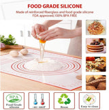Silicone Pastry Mat with Measurements