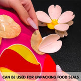 Flower‑Shaped Magnetic Food Bag Clips