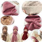 2-in-1 Windproof Scarf with Cap